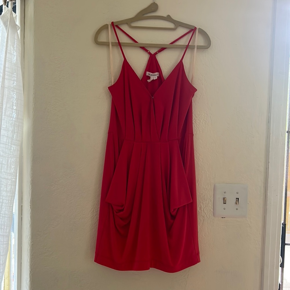 Hot Pink BCBG Dress with pockets